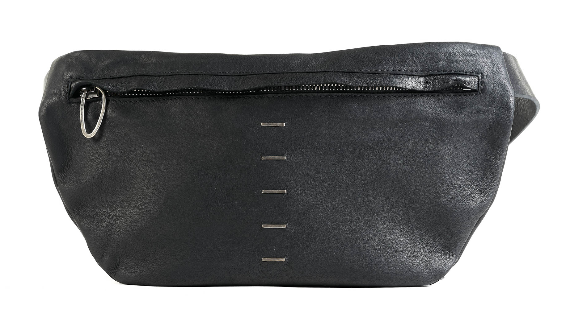 daniele basta leather and silver bags - FRONT